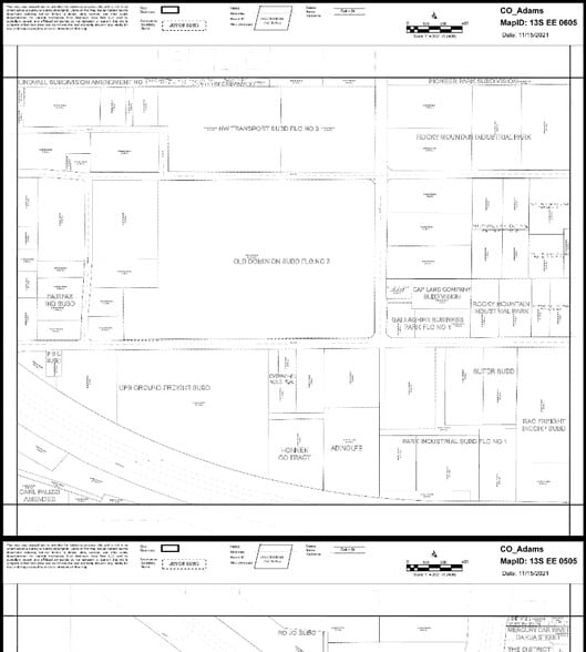 5790 Dahlia St, Commerce City, CO for lease - Plat Map - Image 3 of 3