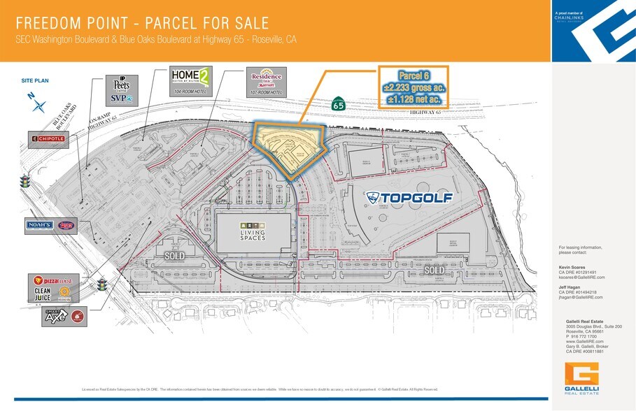 Freedom Way, Roseville, CA à vendre - Plan de site - Image 3 de 3