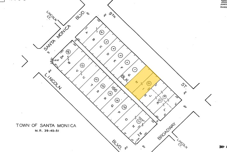 1438-1444 9th St, Santa Monica, CA à vendre - Plan cadastral - Image 2 de 42