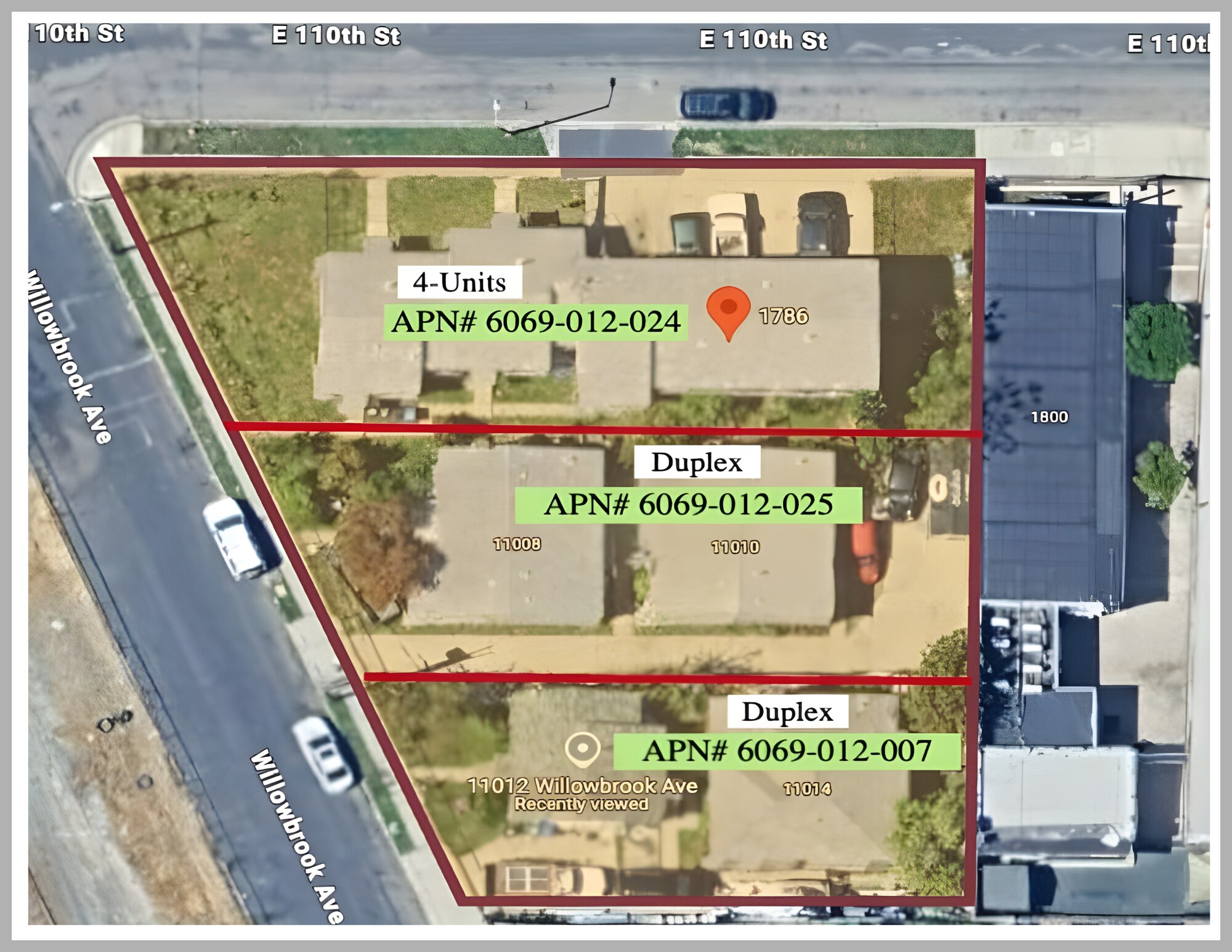 1786 E 110th St, Los Angeles, CA for sale Primary Photo- Image 1 of 15