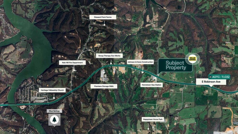 21086 Hickory Flat #97, Springdale, AR for sale - Aerial - Image 3 of 3