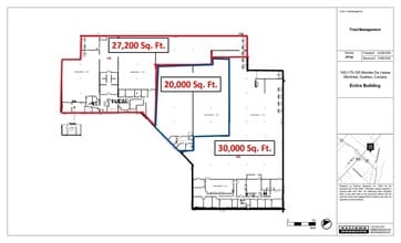 165-185 Montée de Liesse, Montréal, QC for lease Floor Plan- Image 2 of 3