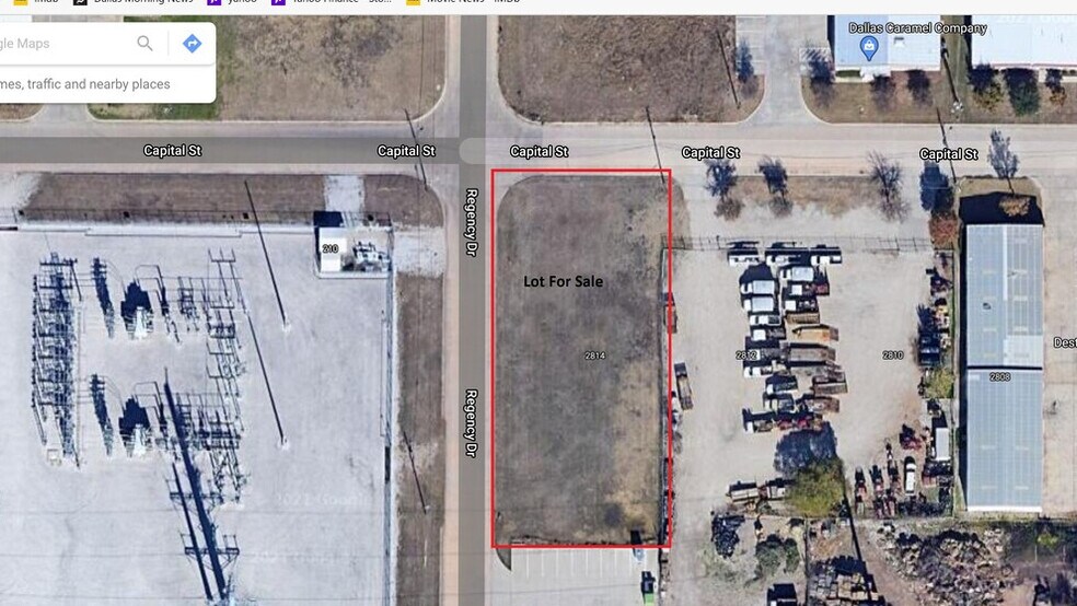 2814 Capital St, Wylie, TX à vendre - Aérien - Image 2 de 2