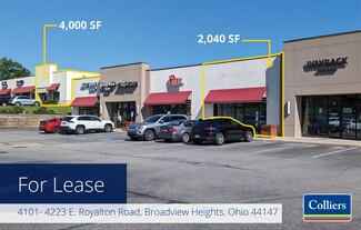 More details for 4101-4223 E Royalton Rd, Broadview Heights, OH - Retail for Lease