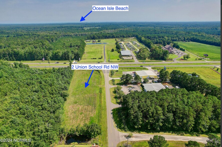 2 Union School Rd, Shallotte, NC for sale - Aerial - Image 2 of 15