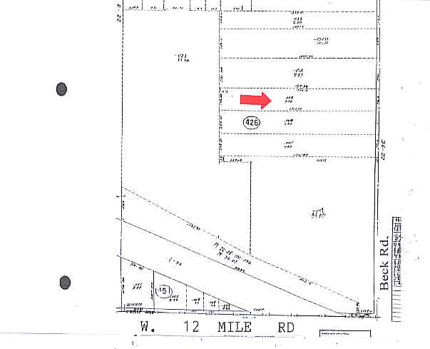 28317 Beck Rd, Wixom, MI for lease - Plat Map - Image 2 of 16