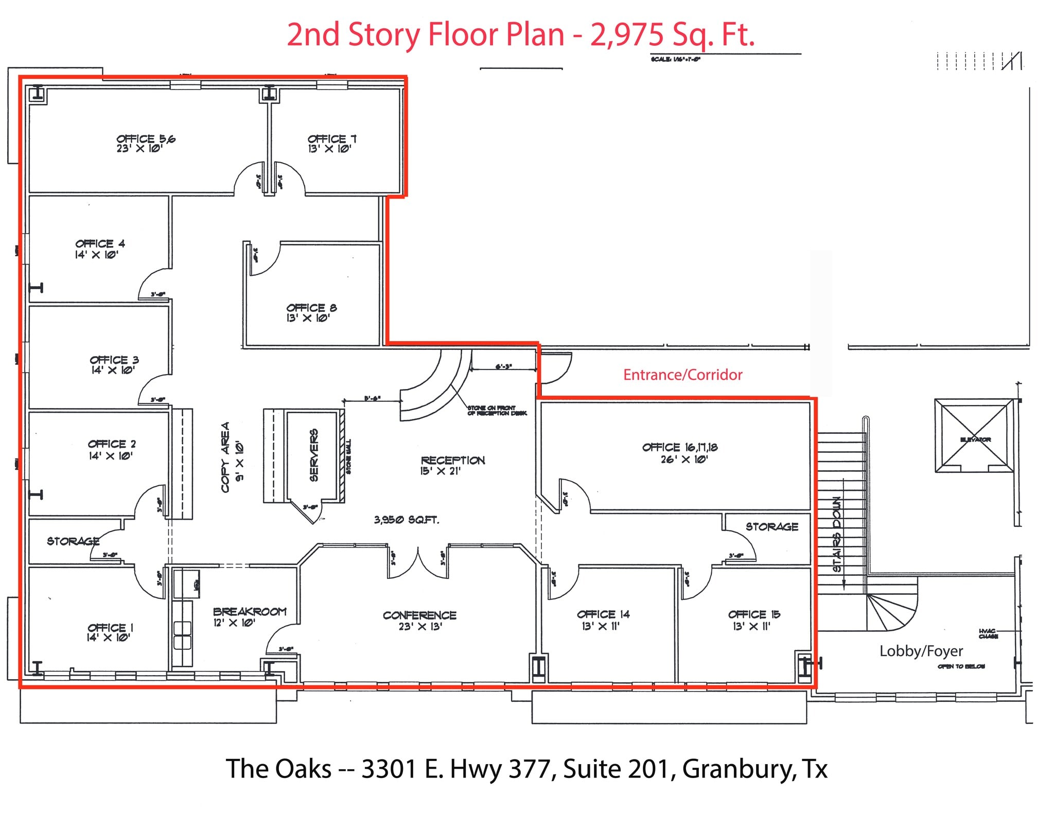 3301 E US Highway 377, Granbury, TX à louer Plan de site- Image 1 de 1