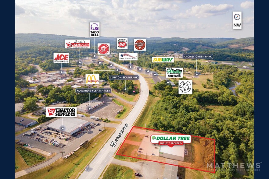 189 Hwy 65 S, Clinton, AR à vendre - Photo du bâtiment - Image 3 de 3