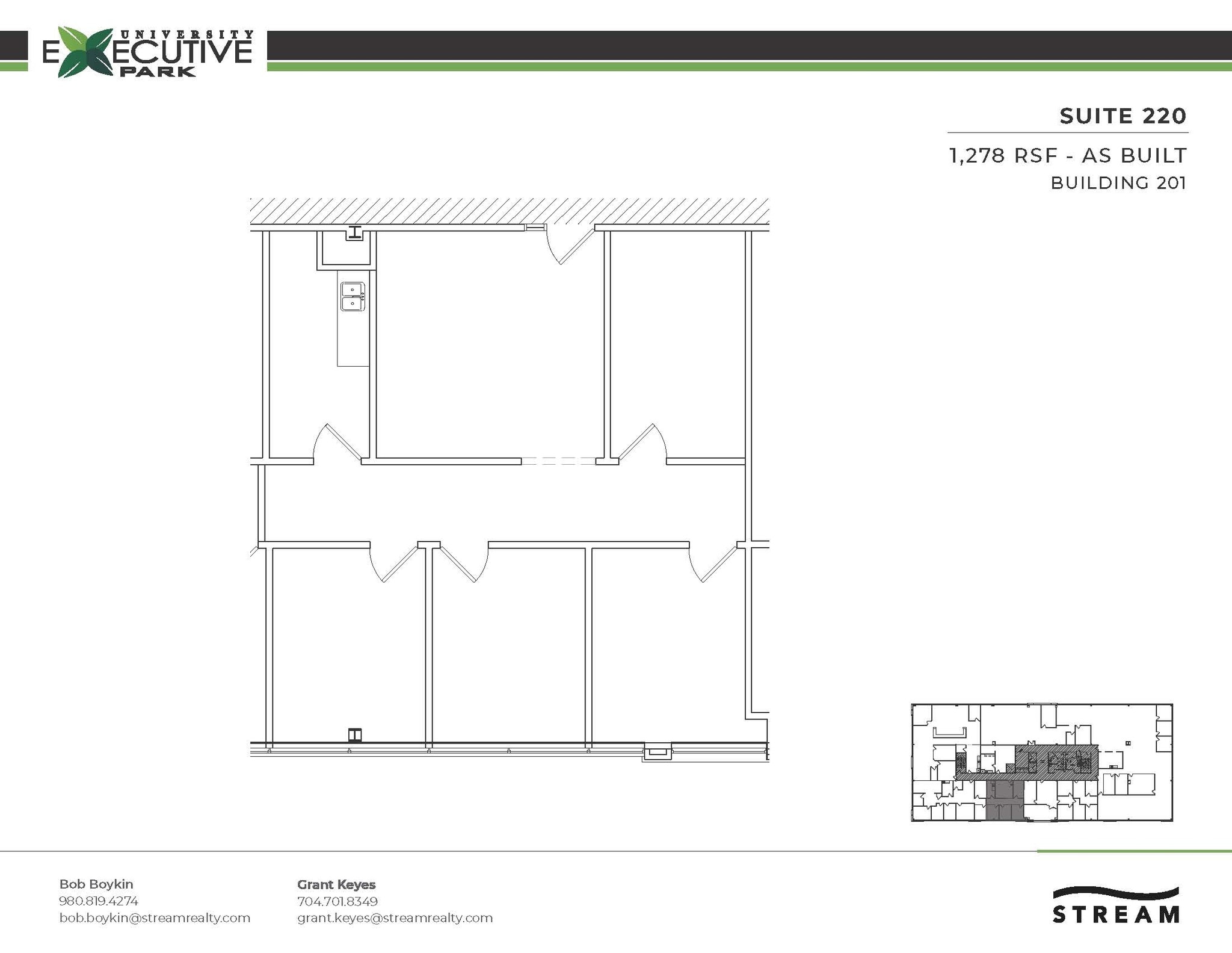 301 McCullough Dr, Charlotte, NC for lease Floor Plan- Image 1 of 1