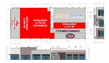 NEC of Bailey Boswell Road & Centerboard Lane, Fort Worth, TX for lease Floor Plan- Image 1 of 1