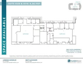 5655-5729 Rio Vista Dr, Clearwater, FL for lease Floor Plan- Image 1 of 1