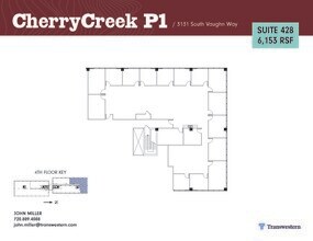 3131 S Vaughn Way, Aurora, CO for lease Floor Plan- Image 2 of 2