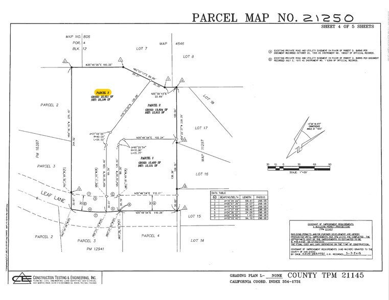 Leaf Ln, Escondido, CA à vendre - Plan de site - Image 2 de 2