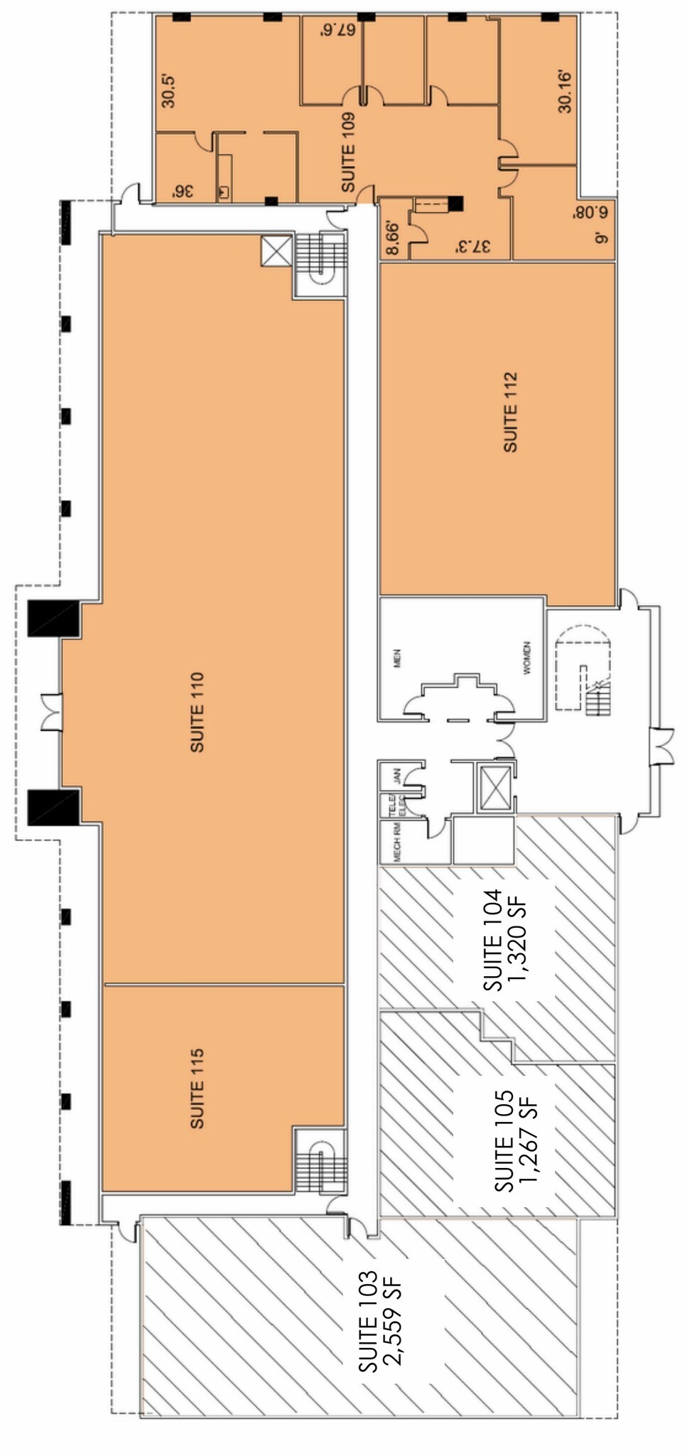 2 Eves Dr, Marlton, NJ à louer Plan d’étage- Image 1 de 1