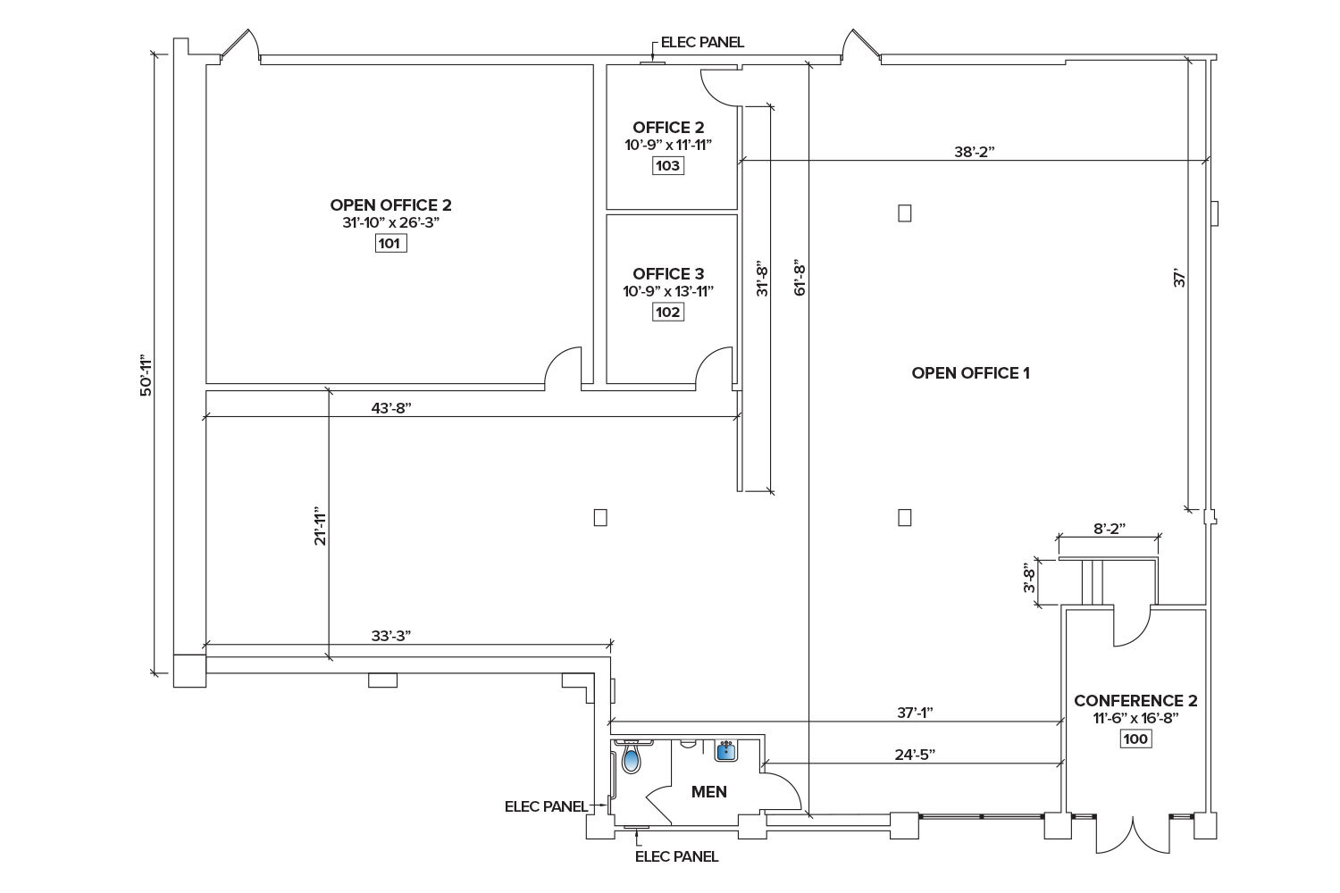 3 W Broad St, Bethlehem, PA à louer Plan d  tage- Image 1 de 2