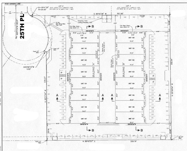 20819 N 25th Pl, Phoenix, AZ for lease - Plat Map - Image 3 of 6