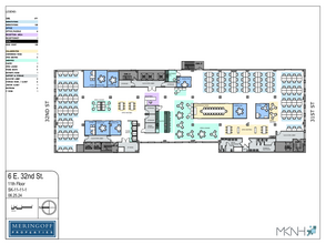 6 E 32nd St, New York, NY à louer Plan d  tage- Image 1 de 3