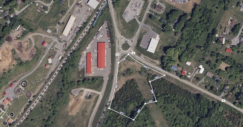 Old State Route 34, Jonesborough, TN à vendre - Aérien - Image 3 de 3