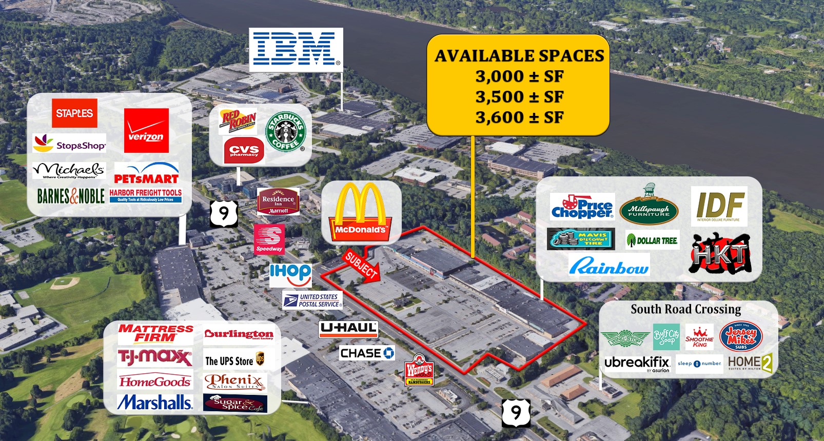 2555-2605 South Rd, Poughkeepsie, NY for lease Building Photo- Image 1 of 16