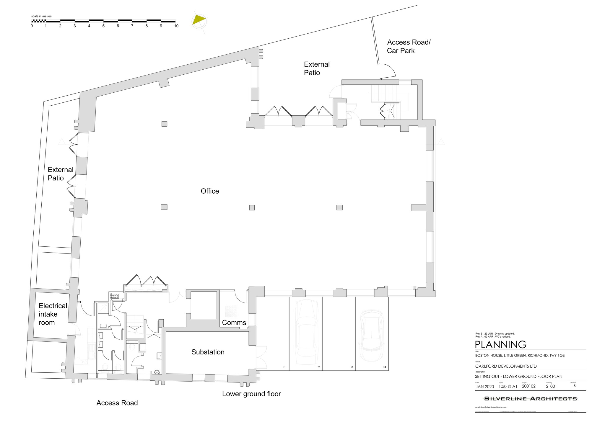 Little Green, Richmond for lease Site Plan- Image 1 of 2