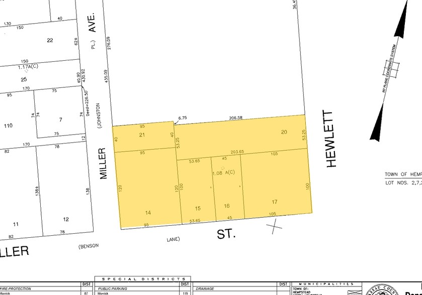 2174 Hewlett Ave, Merrick, NY à louer - Plan cadastral - Image 2 de 24