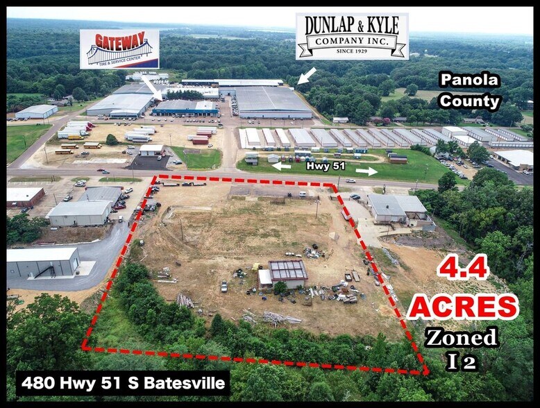 480 US-51, Batesville, MS à vendre - Aérien - Image 1 de 1