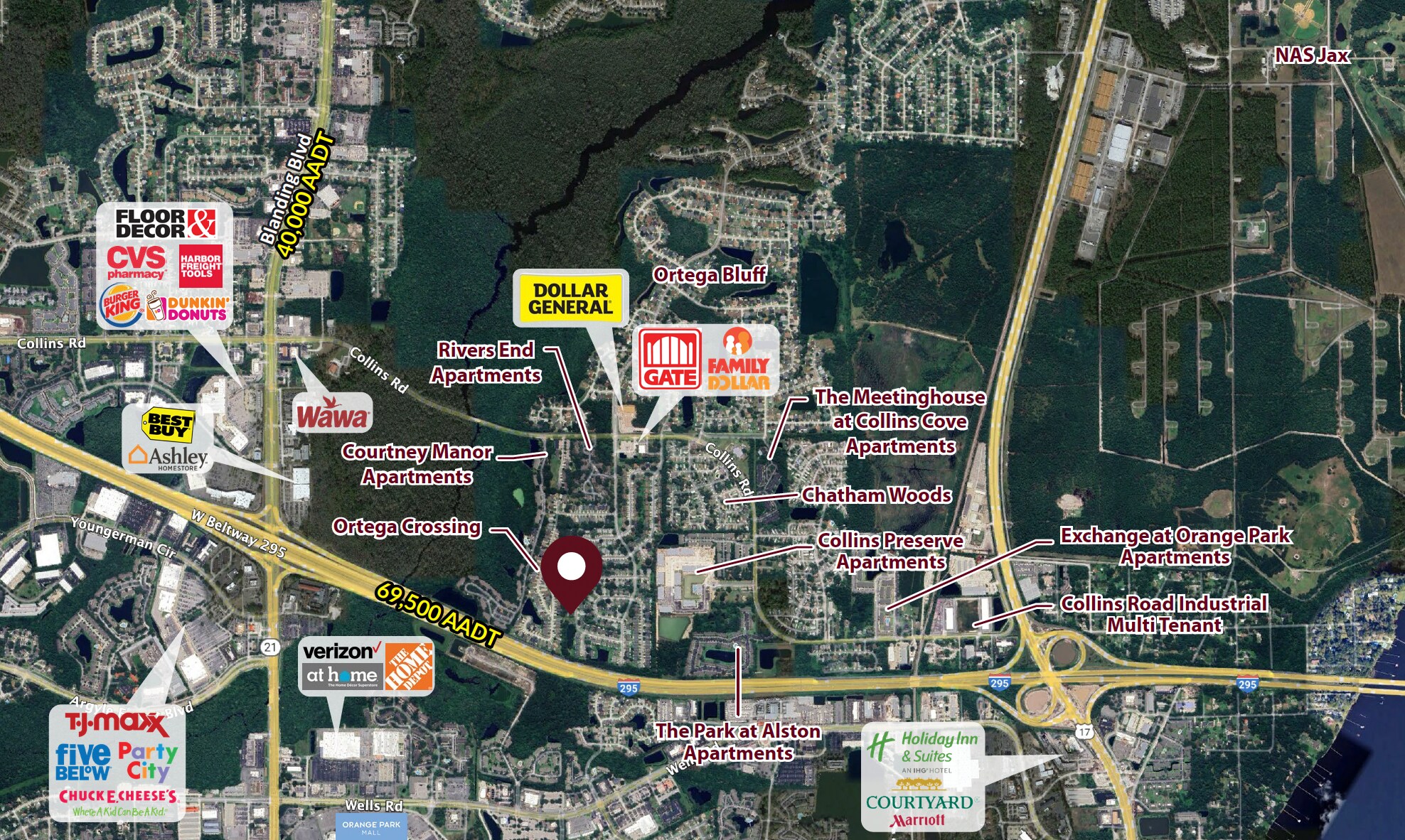 8718 Greatpine W ln, Jacksonville, FL à vendre Photo principale- Image 1 de 4