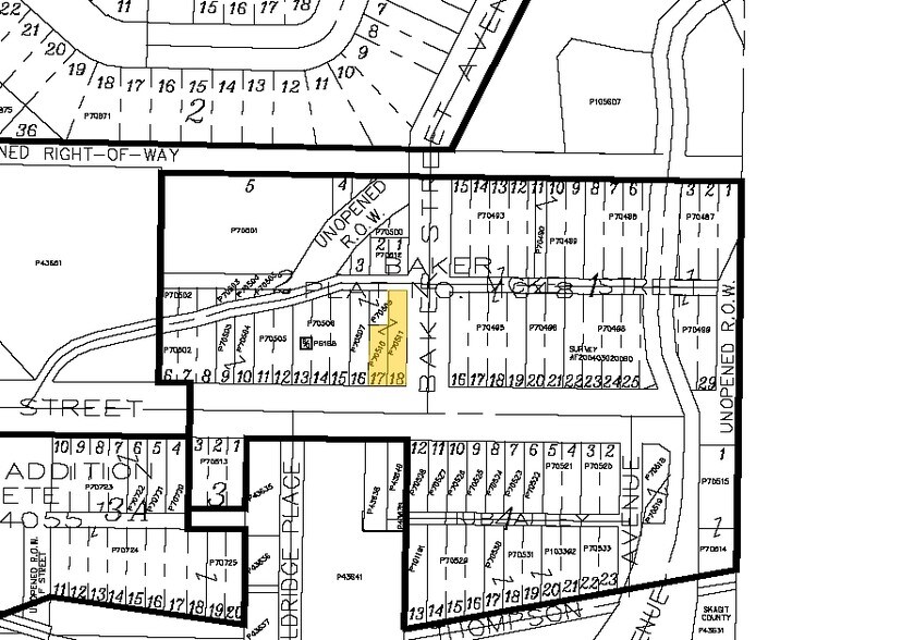 7296 E Baker St, Concrete, WA à louer - Plan cadastral - Image 2 de 2