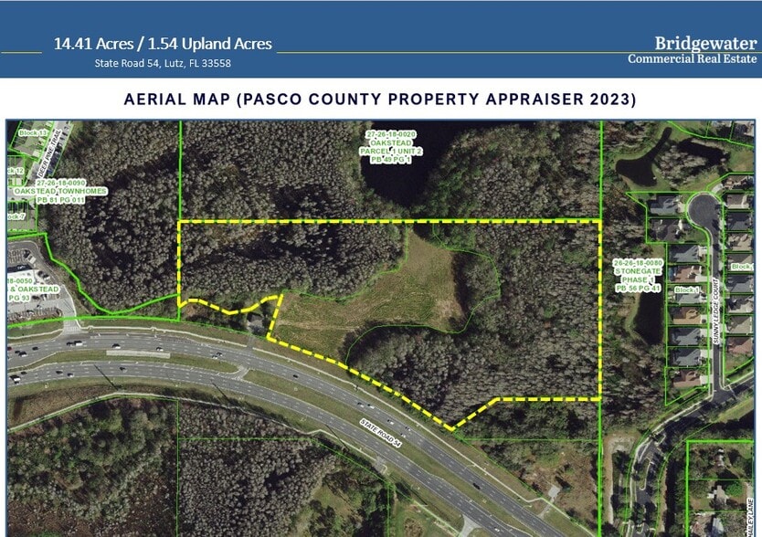 State Road 54, Land O' Lakes, FL for sale - Aerial - Image 2 of 15