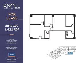 15400 Knoll Trail Dr, Dallas, TX for lease Floor Plan- Image 1 of 1