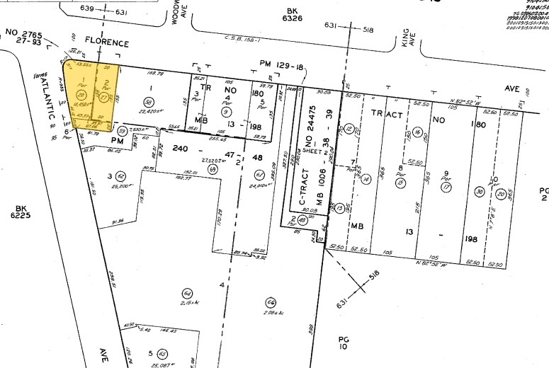 7200 ATLANTIC Ave, Bell, CA à louer - Plan cadastral - Image 2 de 5