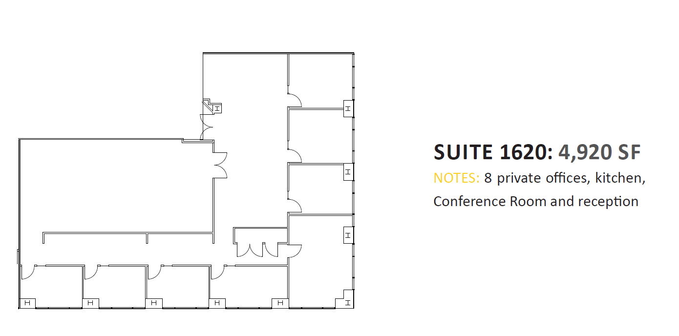 915 Wilshire Blvd, Los Angeles, CA for lease Floor Plan- Image 1 of 1