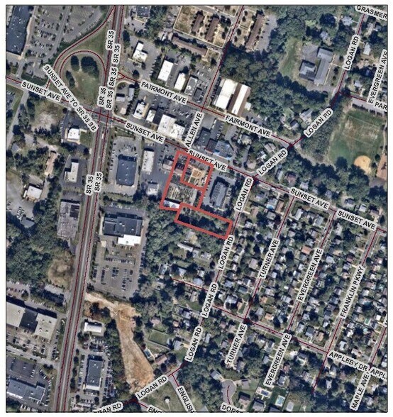 3304-3310 Sunset Avenue, 1313 Logan Road, Ocean, NJ for sale - Building Photo - Image 2 of 5