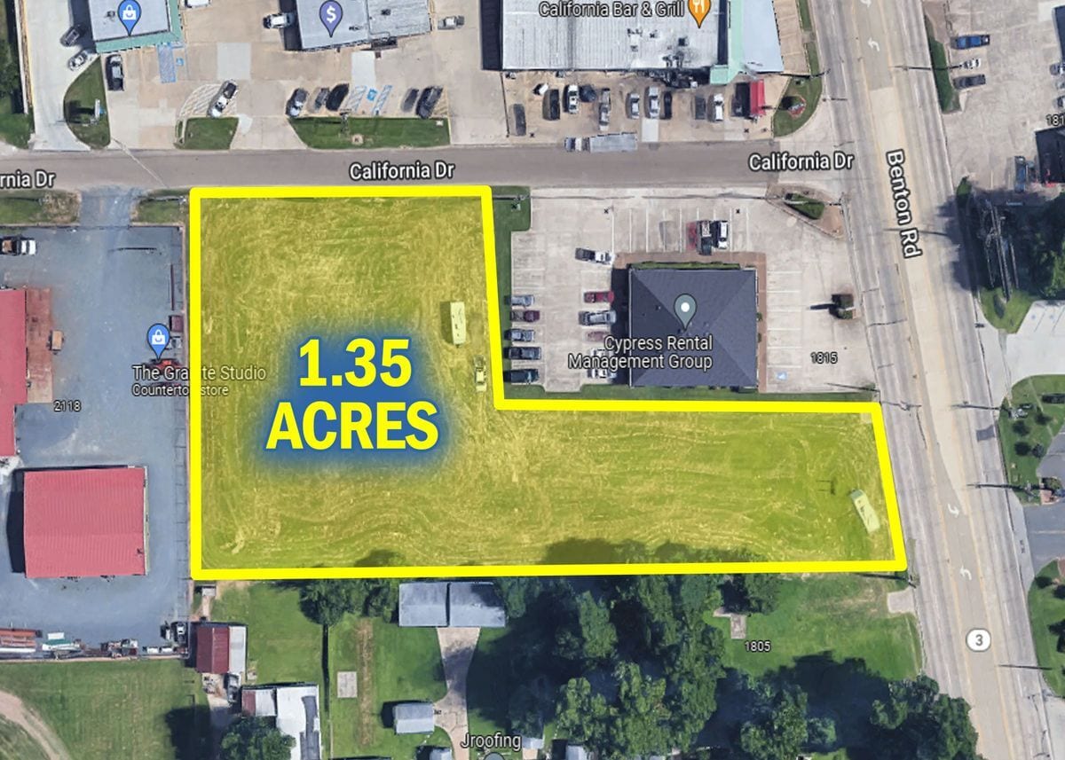 1800 Benton, Bossier City, LA for sale Primary Photo- Image 1 of 6