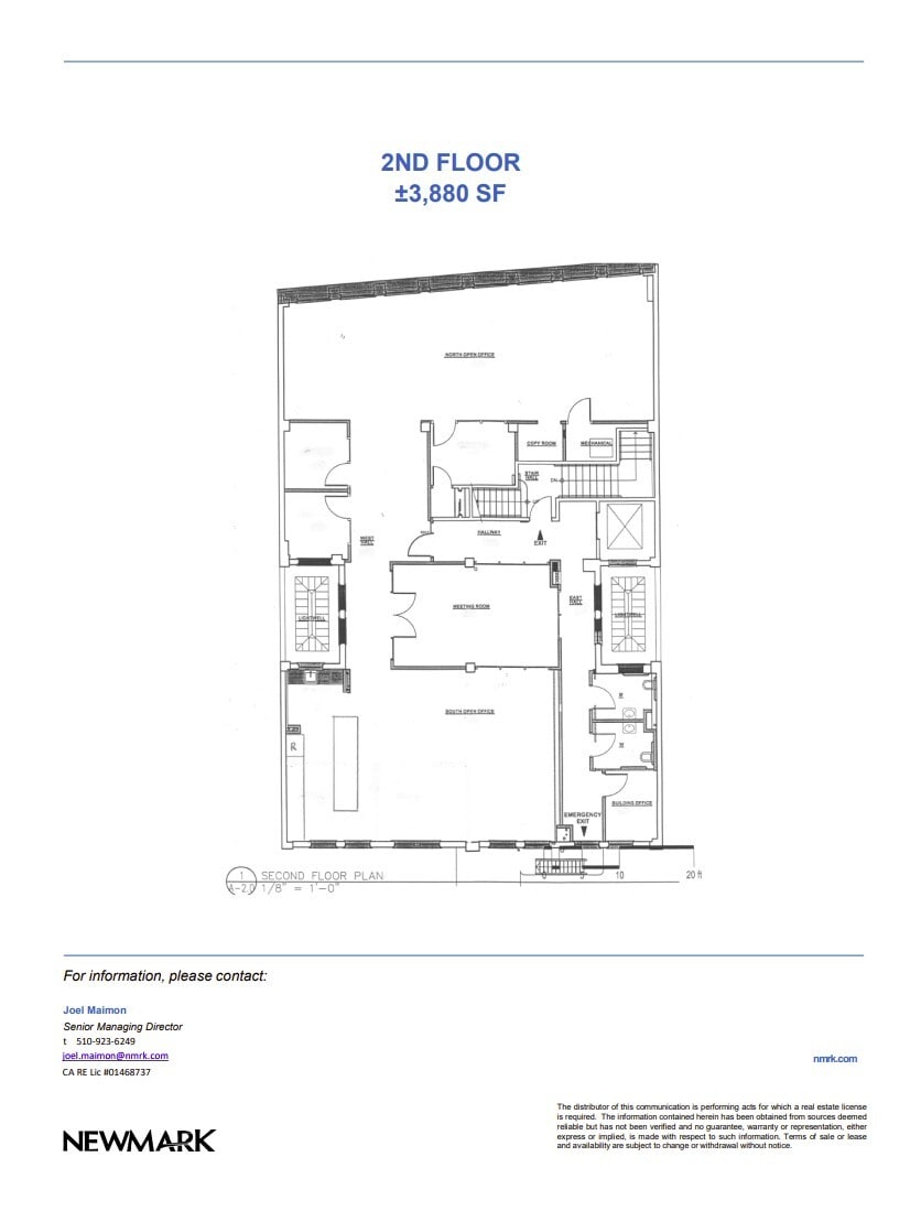 2050-2054 University Ave, Berkeley, CA for lease Floor Plan- Image 1 of 1