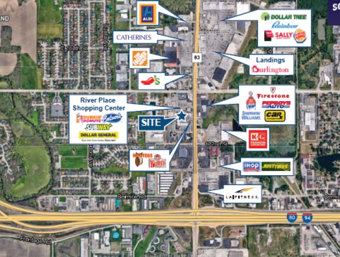 2 River Pl, Lansing, IL for lease - Building Photo - Image 2 of 6