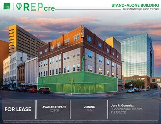 Plus de détails pour 116-120 S Stanton St, El Paso, TX - Commerce de détail à louer