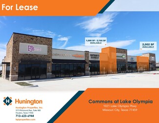 More details for 1021 Lake Olympia Pky, Missouri City, TX - Retail for Lease