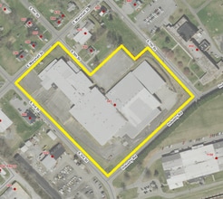 345 E Marshall St, Wytheville, VA - AERIAL  map view