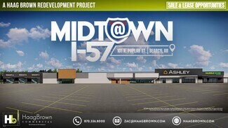 Plus de détails pour 101 N Poplar St, Searcy, AR - Commerce de détail à louer