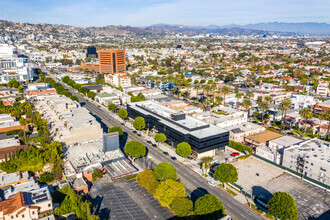 50 N La Cienega Blvd, Beverly Hills, CA - Aérien  Vue de la carte