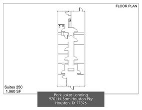 9701 N Sam Houston Pky, Humble, TX for lease Floor Plan- Image 1 of 1
