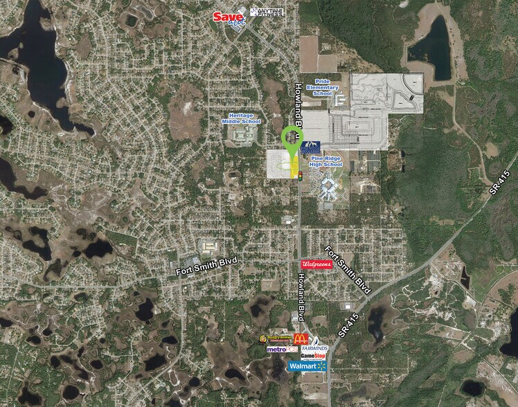 937 Howland Blvd, Deltona, FL à vendre - Aérien - Image 2 de 2