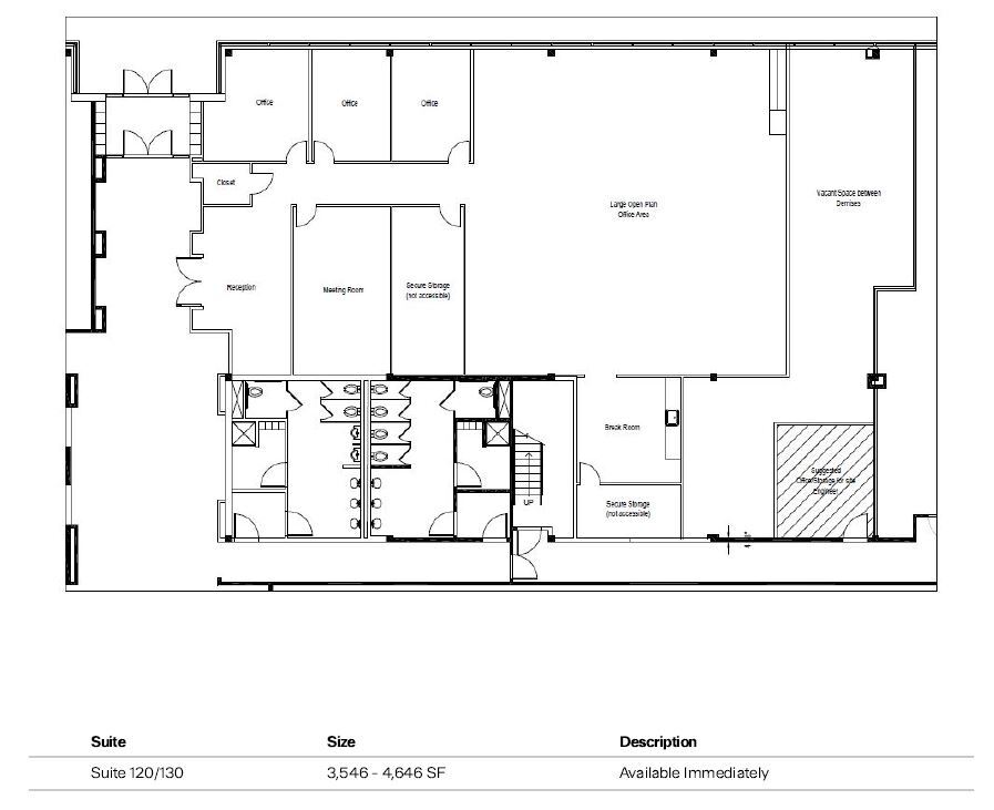 23330 Cottonwood Pky, California, MD for lease Floor Plan- Image 1 of 1