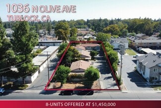 Plus de détails pour 1036 N Olive Ave, Turlock, CA - Multi-résidentiel à vendre