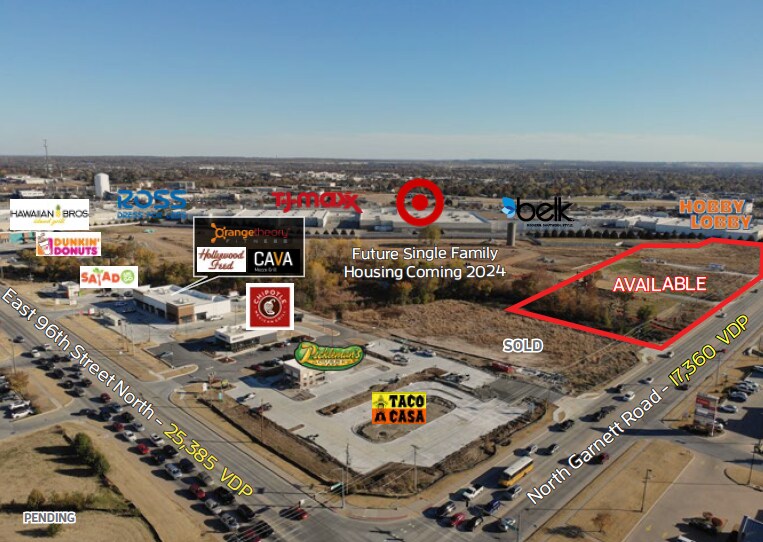 E 96th & Garnett Rd, Owasso, OK for lease - Building Photo - Image 1 of 1