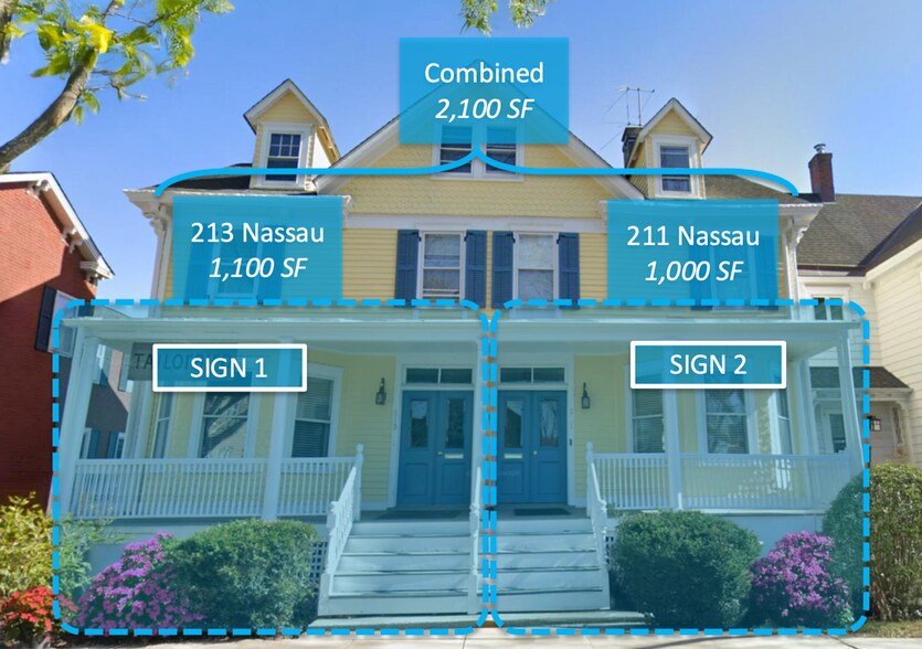 213 Nassau St, Princeton, NJ à louer - Photo du bâtiment - Image 2 de 6