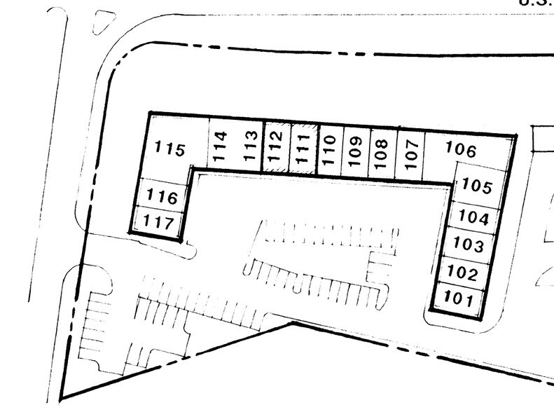 100 E Scotland Dr, Bear, DE à louer - Plan de site - Image 2 de 4