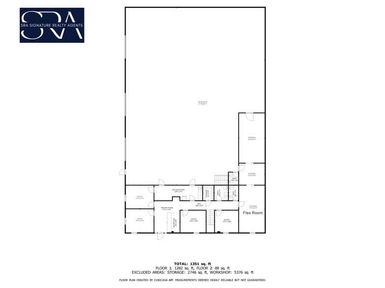 6740 Tribble St, Lithonia, GA for lease - Floor Plan - Image 1 of 5