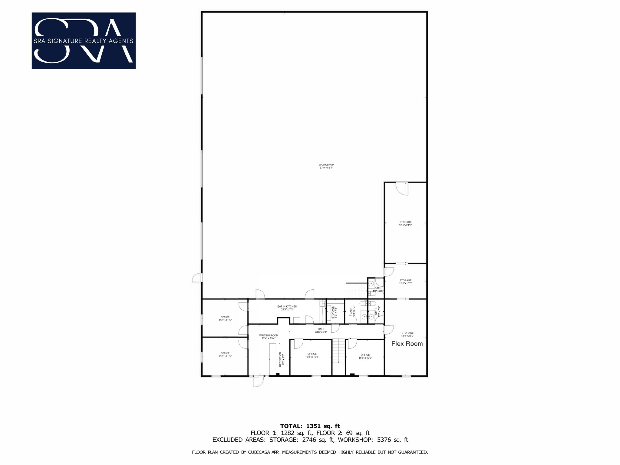 6740 Tribble St, Lithonia, GA à louer Plan d’étage- Image 1 de 6